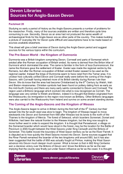 FS28 - Anglo Saxon Devon