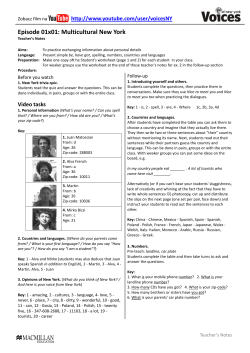 episode 01x01_Teacher`s notes