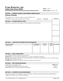 Cesium Chloride