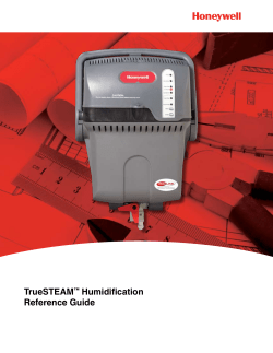 TrueSTEAM&trade; Humidification Reference Guide