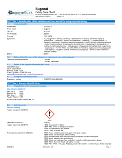 Eugenol - Chemtex USA