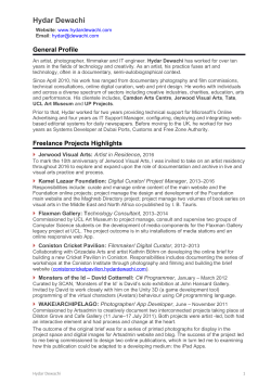 the full CV