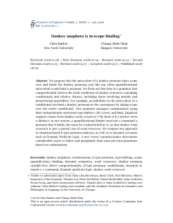 this PDF file - Semantics and Pragmatics