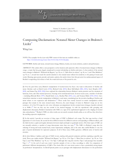 Composing Declamation
