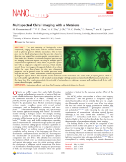Multispectral Chiral Imaging with a Metalens
