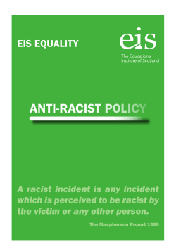 anti-racist policy