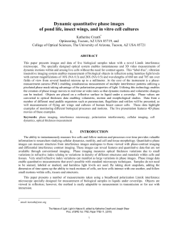 KCreath Proc SPIE 7782