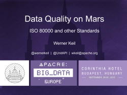 Data Quality on Mars - Linux Foundation Events