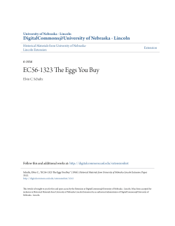 EC56-1323 The Eggs You Buy - DigitalCommons@University of
