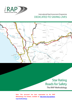 Star Rating Roads For Safety