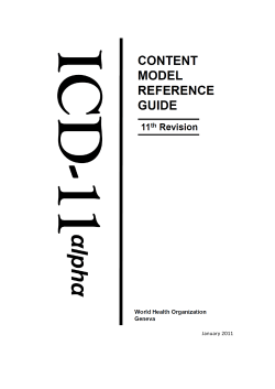 Table of Contents - World Health Organization