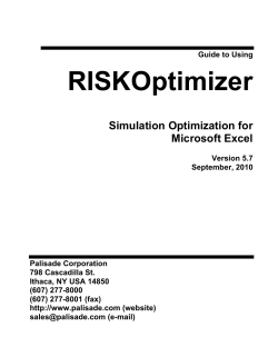 Guide to Using - Palisade Corporation