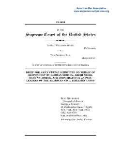 amicus brief - American Bar Association