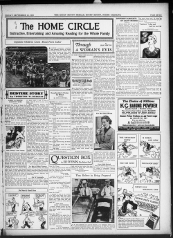 question box - North Carolina Newspapers