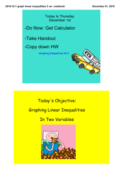 2016-12-1 graph linear inequalities 2 var .notebook