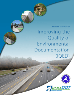 Improving the Quality of Environmental Documentation