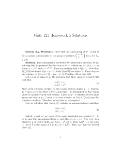 Math 121 Homework 5 Solutions