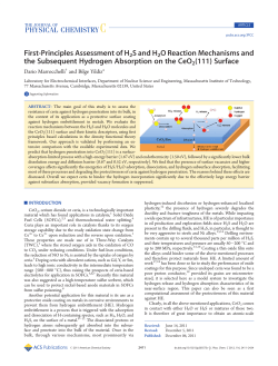 First-Principles Assessment of H2S and H2O Reaction Mechanisms