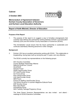 School Govs.doc - Durham County Council