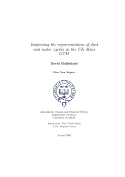 Improving the representation of dust and water cycles in the UK