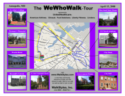The WeWhoWalk&trade;Tour