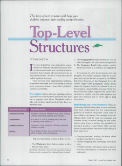 This form of text structure will help your students improve their