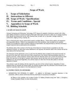 Emergency Fiber Optic Cable Repair Services