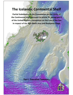 The Icelandic Continental Shelf