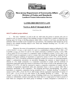 Landlord Identity Law