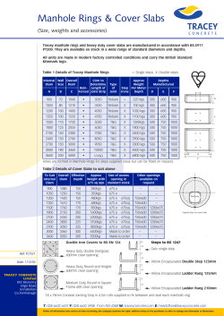 Manhole - Tracey Concrete