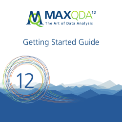 Getting Started Guide (PDF &ndash; English)