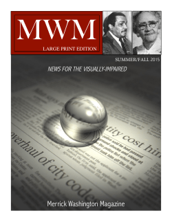 Merrick Washington Magazine