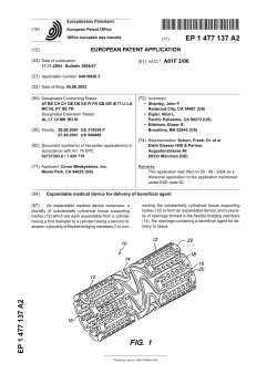 Expandable medical device for delivery of beneficial agent