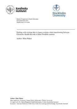 Dealing with existing data in legacy systems when transitioning