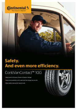 Safety. And even more efficiency.