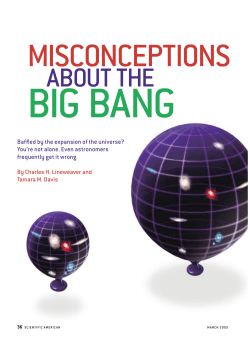 Misconceptions about the Big Bang