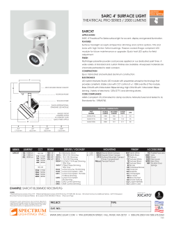 SARC 4" SURFACE LIGHT