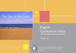 Curriculum Units