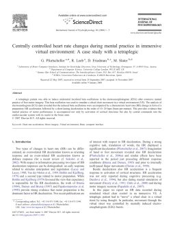 Centrally controlled heart rate changes during mental practice in