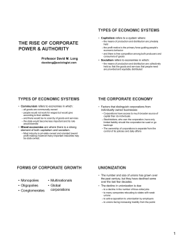 SYG2010 - 02 - Rise of Corporate Power and Authority