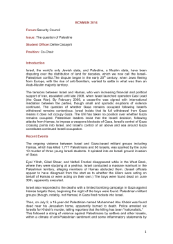 The question of Palestine (SC)