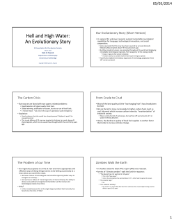 Hell and High Water - Apeiron Society for the Practice of Philosophy