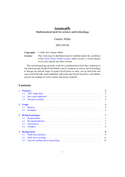 isomath