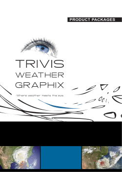 Modules Brochure - TriVis Weather Graphix
