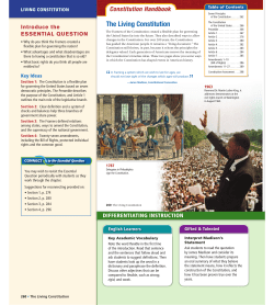 The Living Constitution