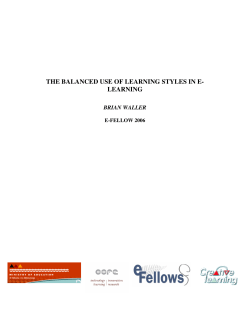 How can ICT be used in a way that matches the learning style