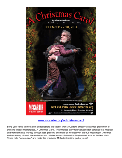 Print Version - McCarter Theatre