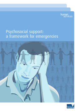 Psychosocial support a framework for emergencies