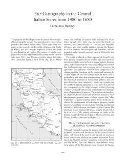 The History of Cartography, Volume 3: Cartography in the European