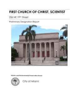 first church of christ, scientist
